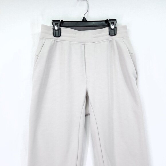 Lululemon Joggers Womens XS Gray Athletic Pants Zip Pockets Drawstring Waist - Picture 3 of 13